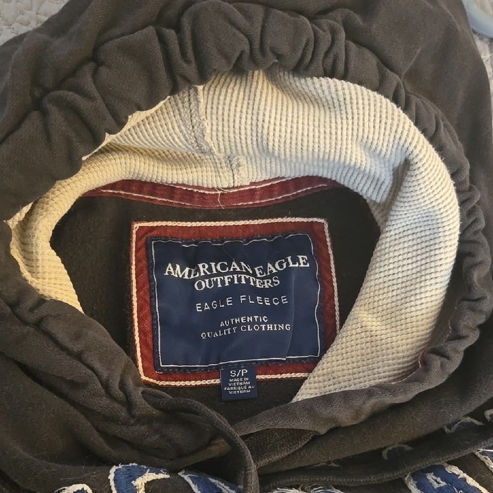 American Eagle Outfitters Womens Charcoal Hoodie - Picture 3 of 3